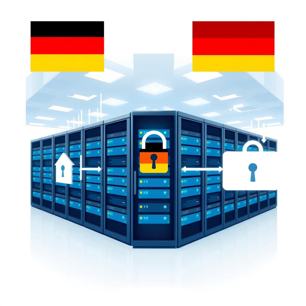 Lokale Datenverarbeitung im deutschen Rechenzentrum