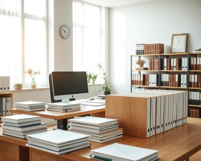 Verwaltung von Immobiliendokumenten