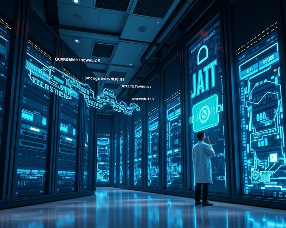 Quantenverschlüsselung für virtuelle Datenräume
