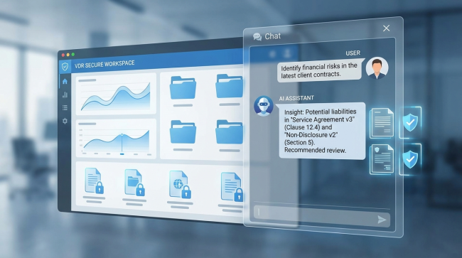 docuKI-Chat im virtuellen Datenraum - KI-gestützte Dokumentenrecherche für Due Diligence