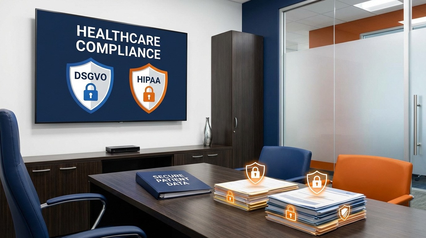Datenraum für Pharma & Healthcare: Der Compliance-Guide 1 Healthcare Compliance mit DSGVO und HIPAA