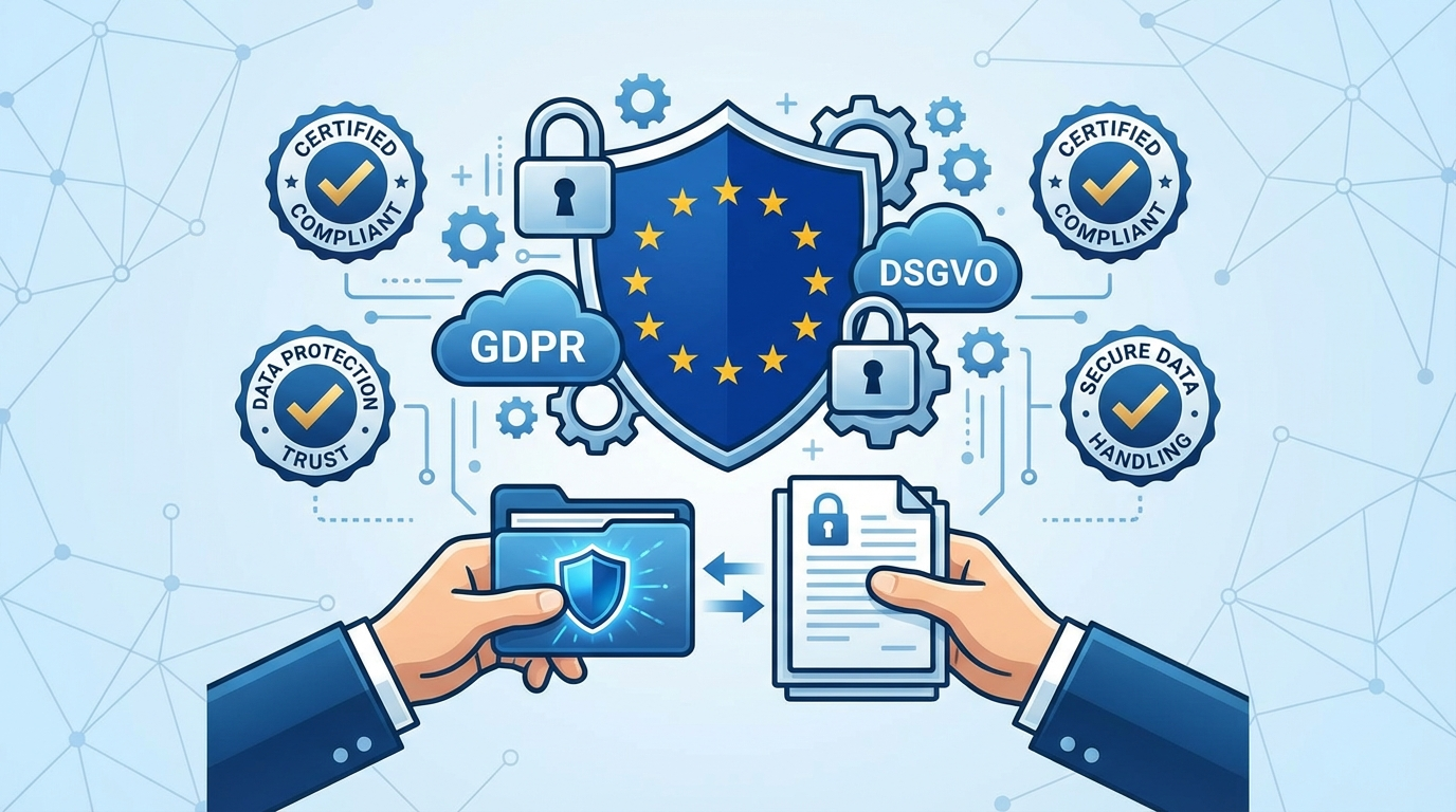 Compliance-Albtraum vermeiden: Wie Sie mit einem DSGVO-konformen Datenraum Bußgelder und Haftungsrisiken eliminieren 1 DSGVO-Compliance und EU-Datenschutz - Rechtssichere Transaktionen