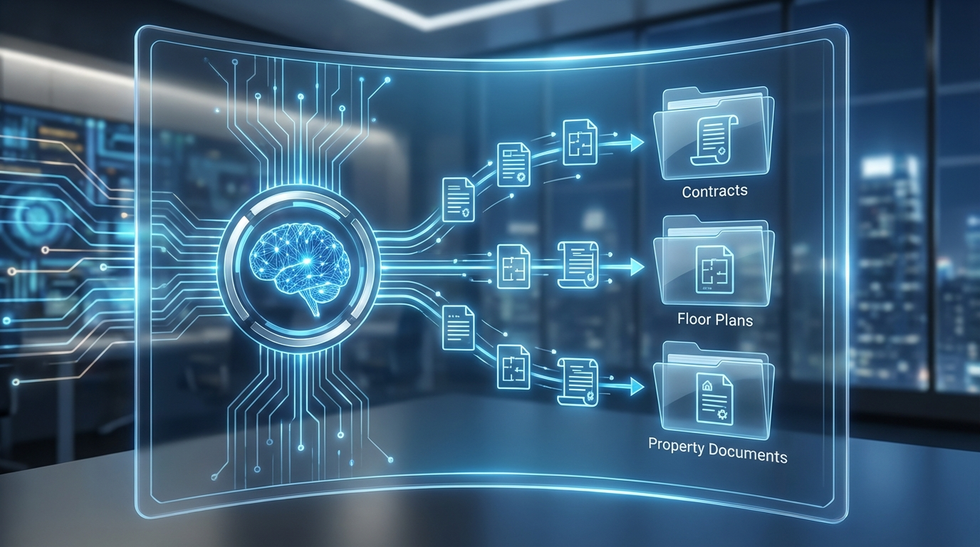 Datenraum für Immobilientransaktionen: Best Practices 2 KI-gestützte Dokumentensortierung