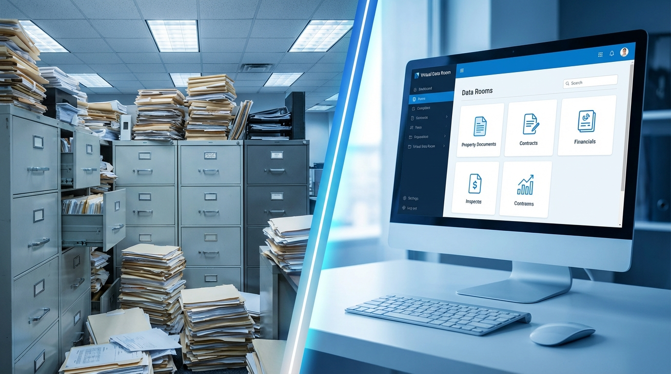 Datenraum für Immobilientransaktionen: Best Practices 1 Von analogem Aktenchaos zu digitalem Datenraum