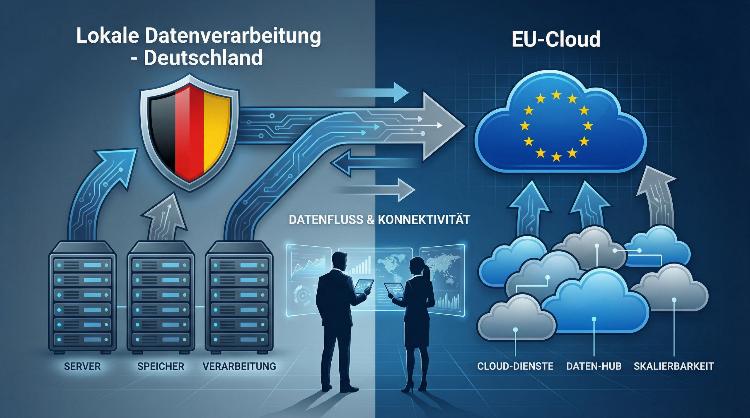Lokal vs. EU-Cloud: Der entscheidende Unterschied, den 80% übersehen
